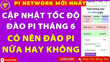 Pi Network - Tốc Độ Đào Pi Giảm Thêm - Có Nên Tiếp Tục Đào Pi Nữa Hay Không