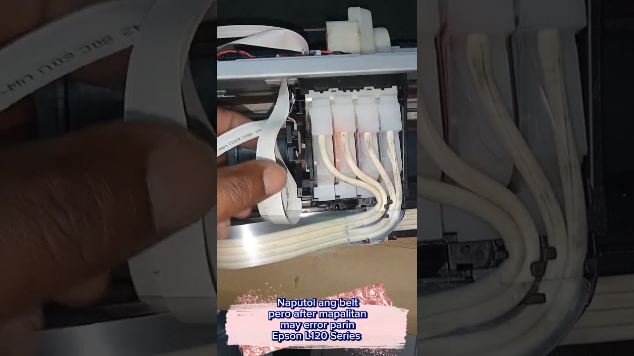 💁🏻Epson L120 fixing light blinking error (Tagalog☺️)