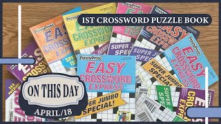 On This Day April 18, 1924 Solve Crosswords Puzzles with Simon & Schuster