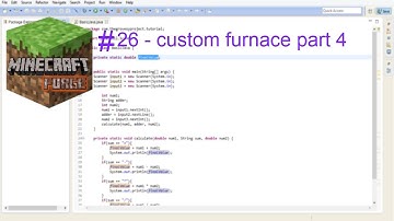 Minecraft forge modding 1.7.X - Custom Furnace part 4