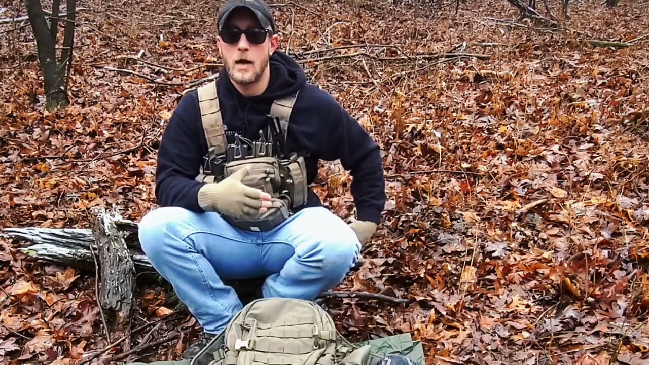 The Nixieworks LFR, a Chestrig, and a mini backpack. A TSK variation.