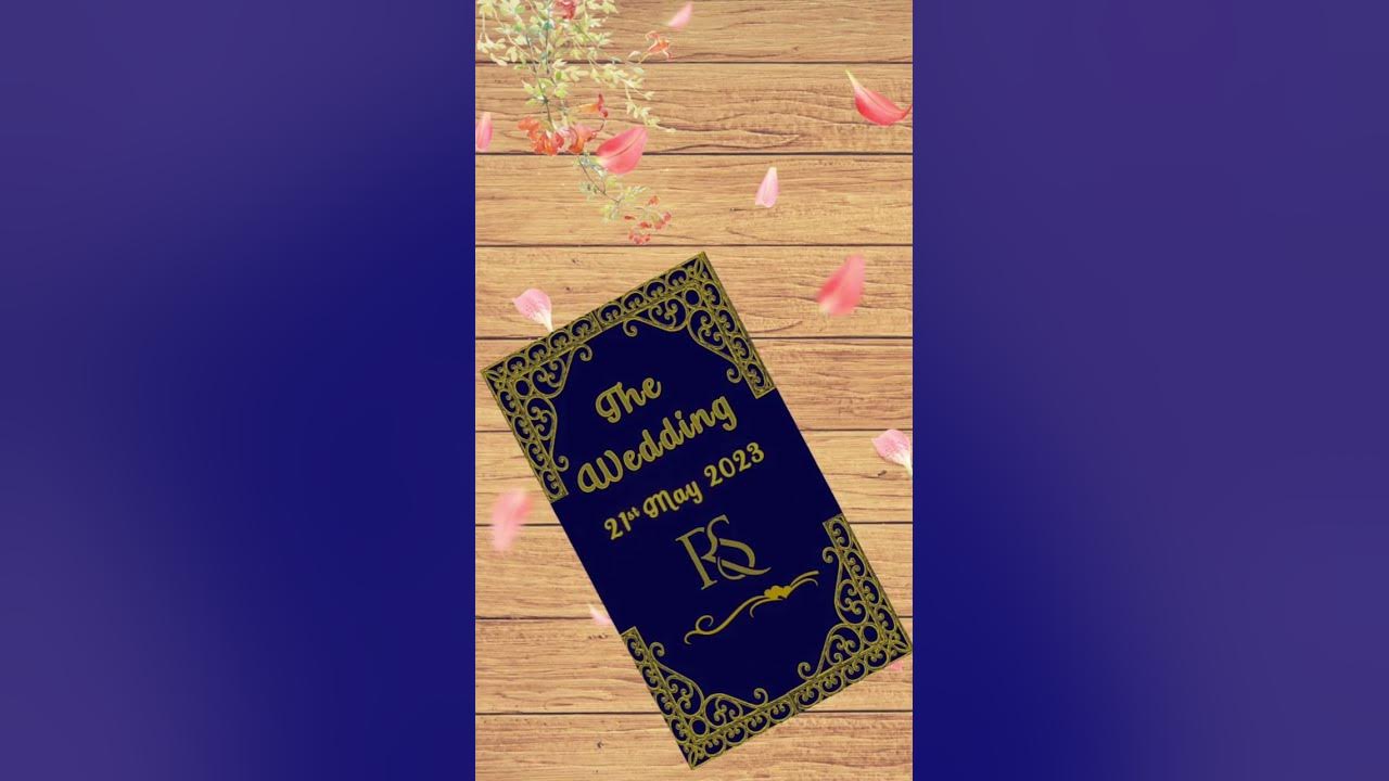 Book Theme Wedding Einvite Wedding Invitation Digital Invitation Book Theme Wedding Einvite Wedding Invitation Digital Invitation