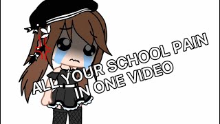 All your school pain in one video ✨✋ GACHA CLUB✅ Kitty Celia (original) NO MUSIC