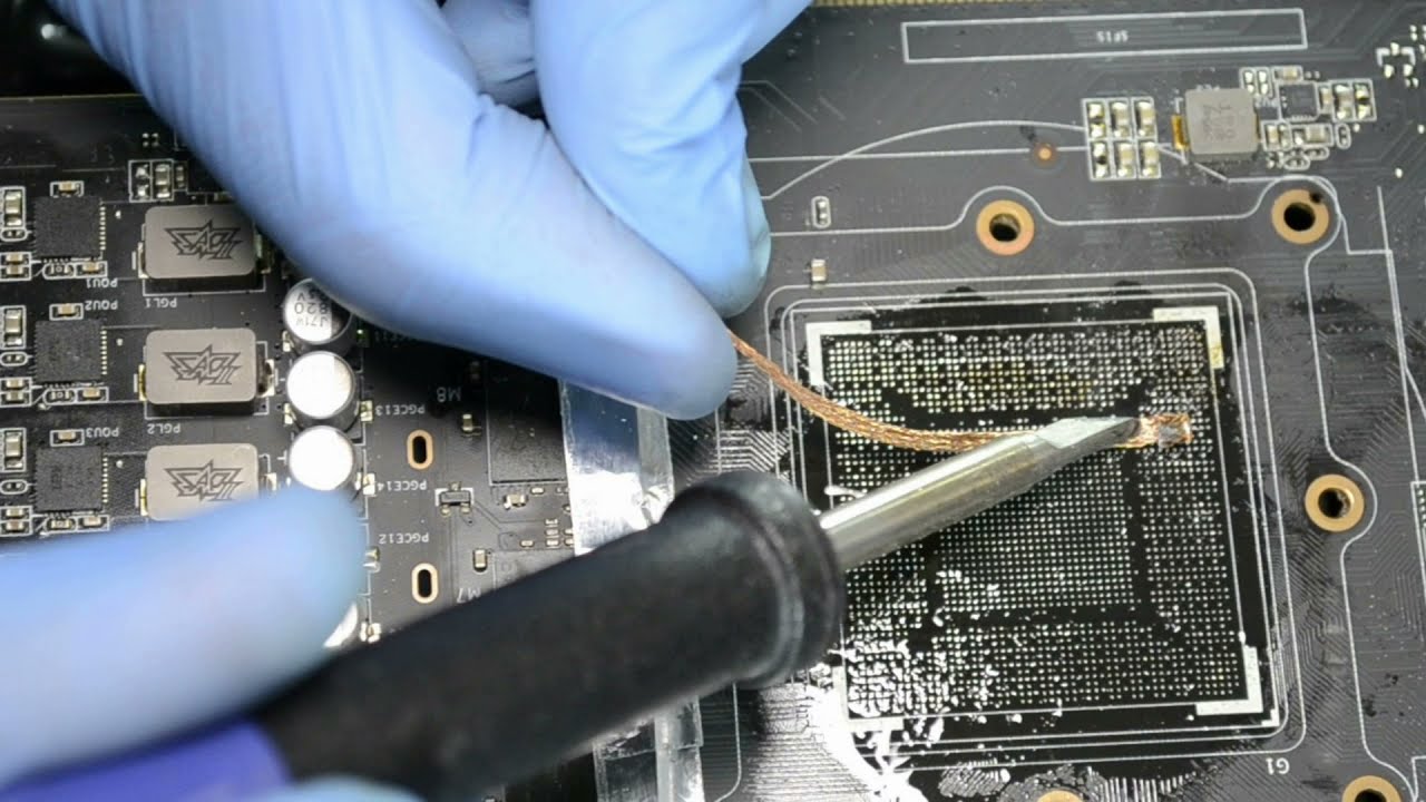 Reballing Gpu Machine Reballing Placa de Video Nvidia GTX 1060 #VGA#GPU#REBALLING#GEFORCE# ...