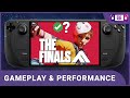 THE FINALS is now working on the Steam Deck - Gameplay and Performance