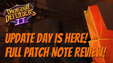 DD2 Update Day! Full Patch Note Review!