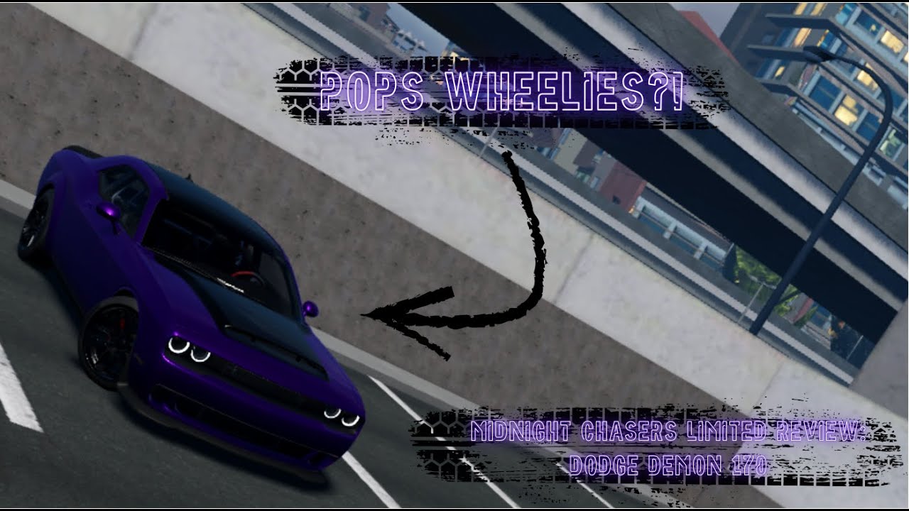 Reviewing The Brand New Dodge Demon 170 LIMITED In Midnight Chasers!