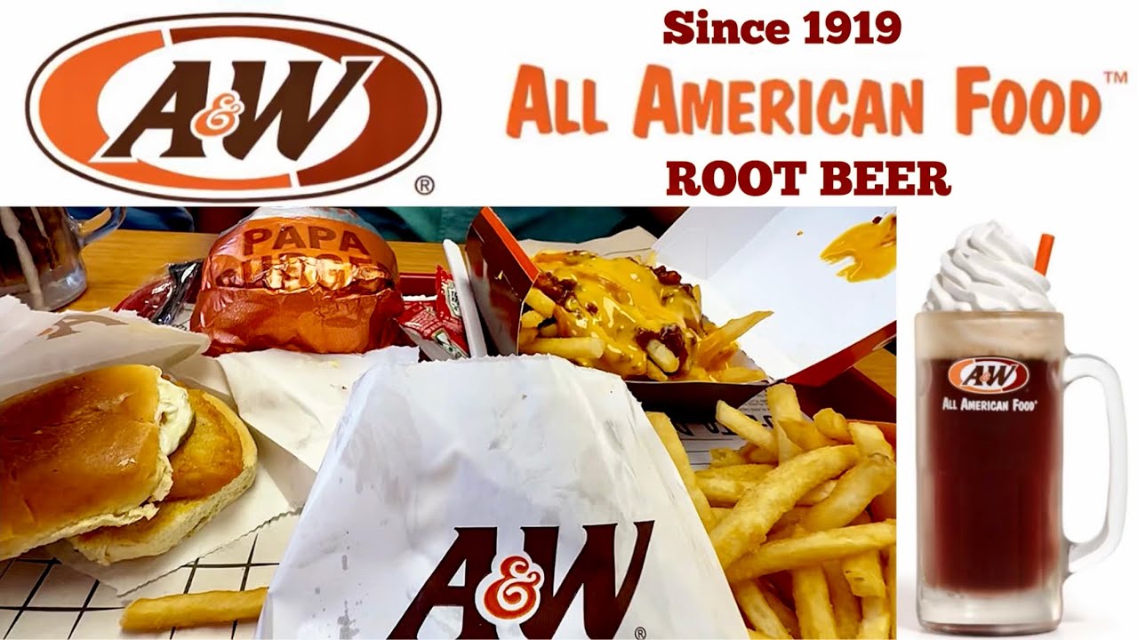 🔴A&W Restaurant ~ Food Review ｜Classic Fast Food Since 1919 @ Mentone ...