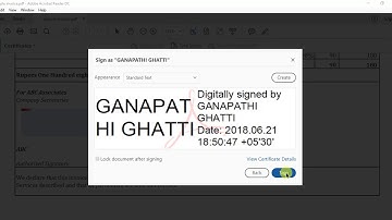 Invoice Signing process using DSC