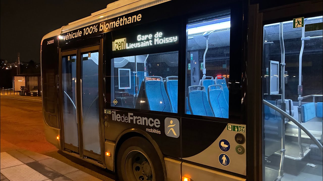 📸 [2160p] IVECO Urbanway 18 CNG Facelift | Gearbox Voith NXT D867.8 | Transdev Sénart | KICKDOWN