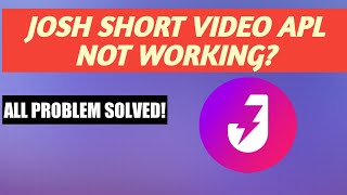 Josh Short Video App Not Working Problem Solved screenshot 1