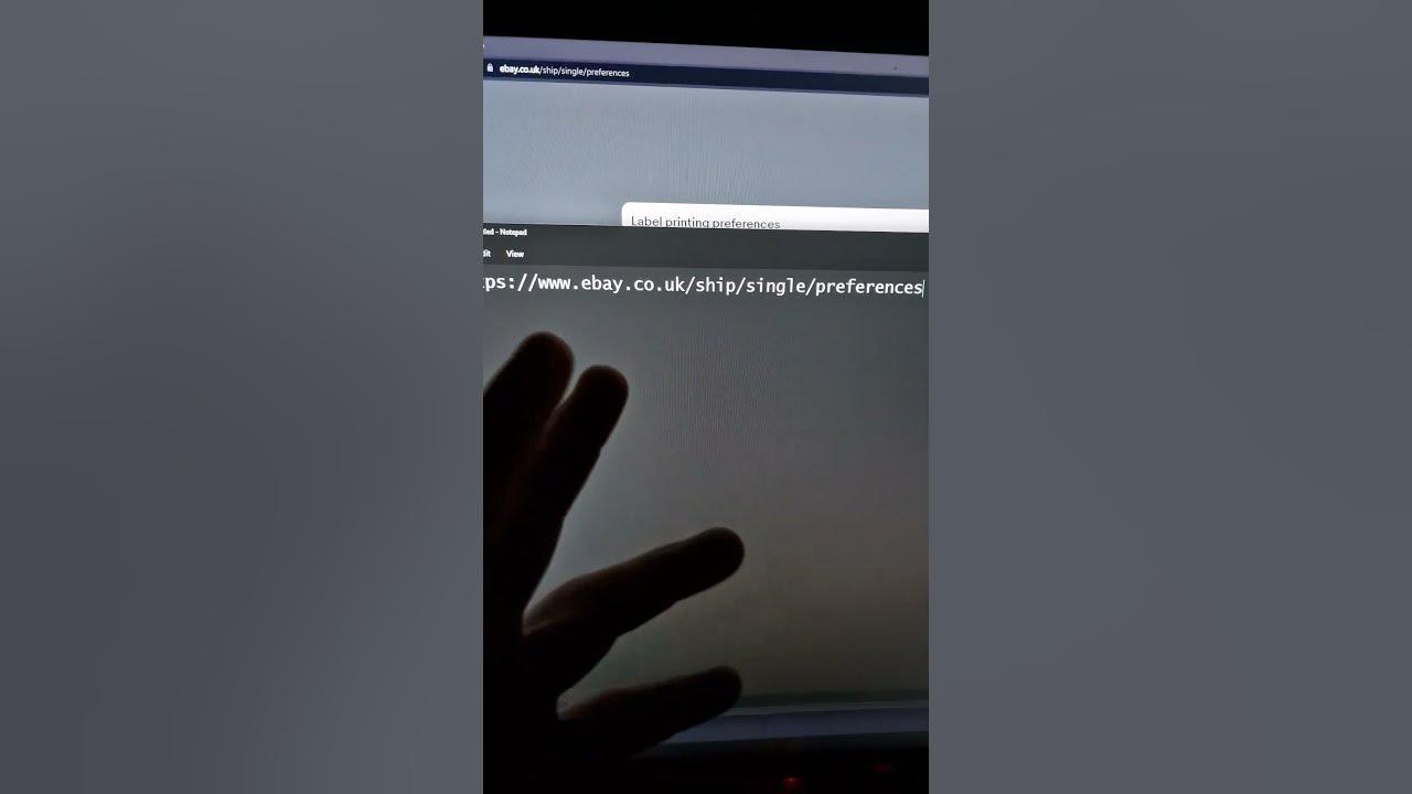 How To Change Your eBay Label Printing Settings YouTube