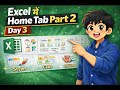 Excel में Home Tab Part 2 | Styles, Cells &amp; Editing Explained | Day 3 Excel Course