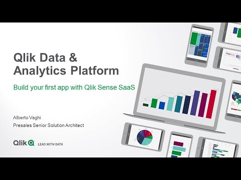 2. Costruiamo la nostra prima app Qlik Sense - YouTube