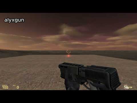 HL2 BETA 2002 – All Weapons test.
