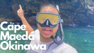 I snorkeled my way into the Blue Cave in Okinawa, Japan