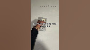 pov : me if being lazy was a job! #shorts #smartrose #pov