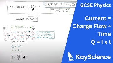 Current, Charge Flow & Time Equation (Q=Ixt) - GCSE Physics | kayscience.com