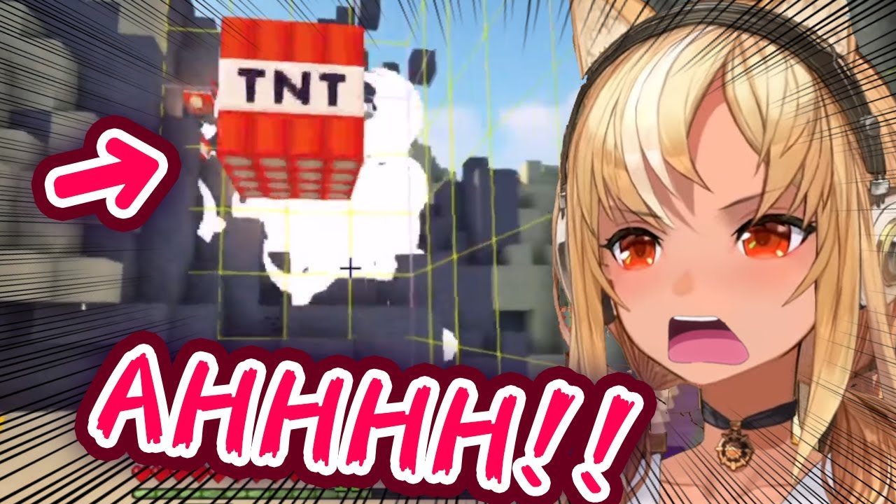 Flare Tries To Be Like Pekora But Accidentally Blows Herself Up With TNT 【ENG Sub/Hololive】