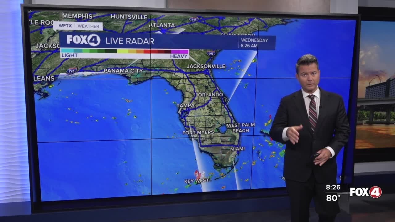 Showers and Storms This Afternoon - YouTube