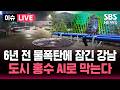 [🔴이슈] AI로 '도시 홍수 예보 시스템' 개발..올 여름 도시 홍수 막는다 | SBS 이슈라이브