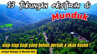 Download lagu 13 tikungan ekstrim di Munduk Bali, jalan kelokan tajam sekaligus tanjakan terjal / turunan curam