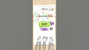 Brain test level 178 playing video