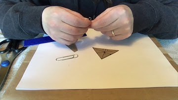 Centroid Center of Gravity with a Triangle