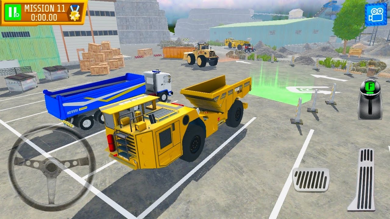 Exciting Quarry Truck Driver Games- Quarry Construction Giant Truck- Android Gameplay