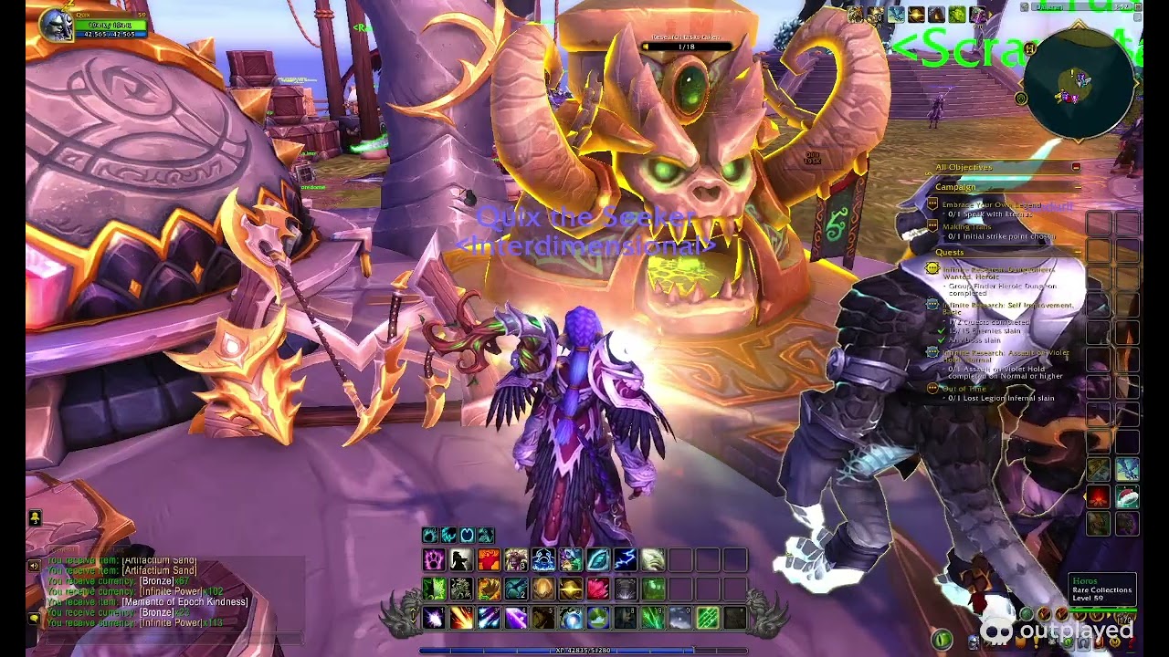 Let's Play World of Warcraft Legion Remix Zandalari Druid (part 3)