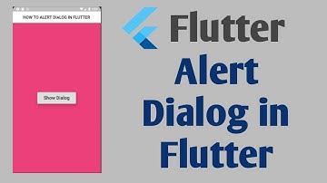 Flutter : How to Alert Dialog in Flutter | Hindi Tutorial