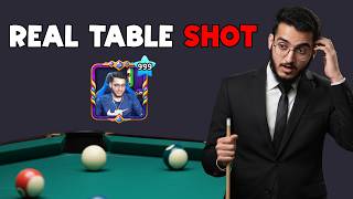 KNUCKLE SHOT IN REAL 8 BALL POOL 😱‼️