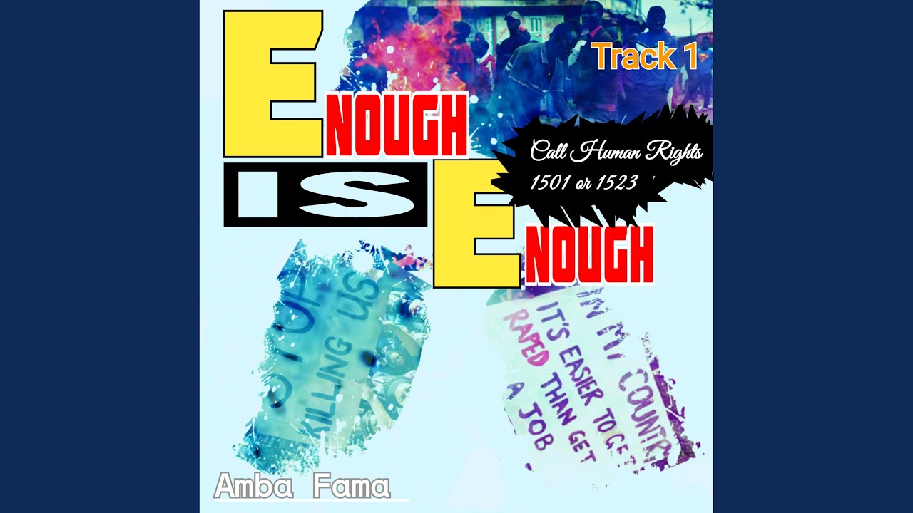 Enough is Enough adlı videoyu YouTube'da izle Enough is Enough adlı videoyu YouTube'da izle