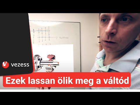 Videó: Miért rossz az öblítő sebességváltó?