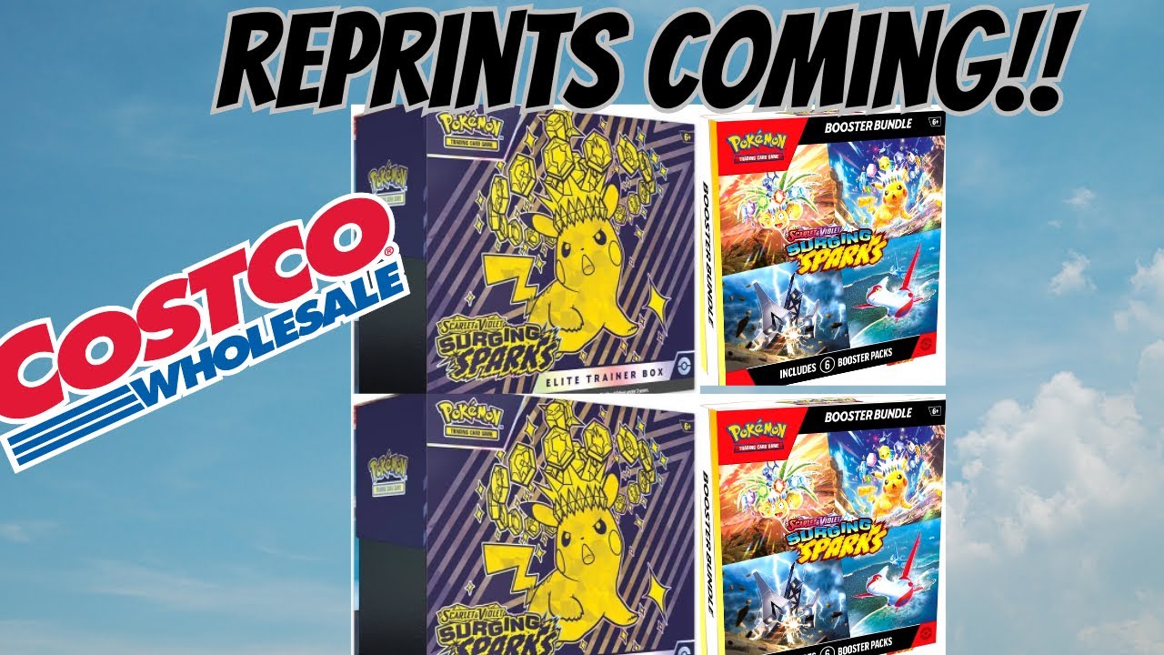 Surging Sparks Reprints Are Coming!!