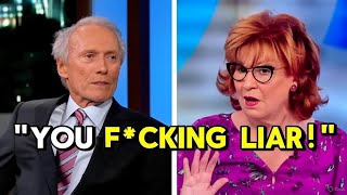 Clint Eastwood Kicked Off The View: Shocking Viral Clash with Joy Behar Explodes on Live TV!