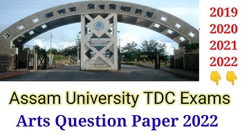 Assam University 2nd Semester Fundamental Course EVS Question paper 2022||Assam University||CBCS