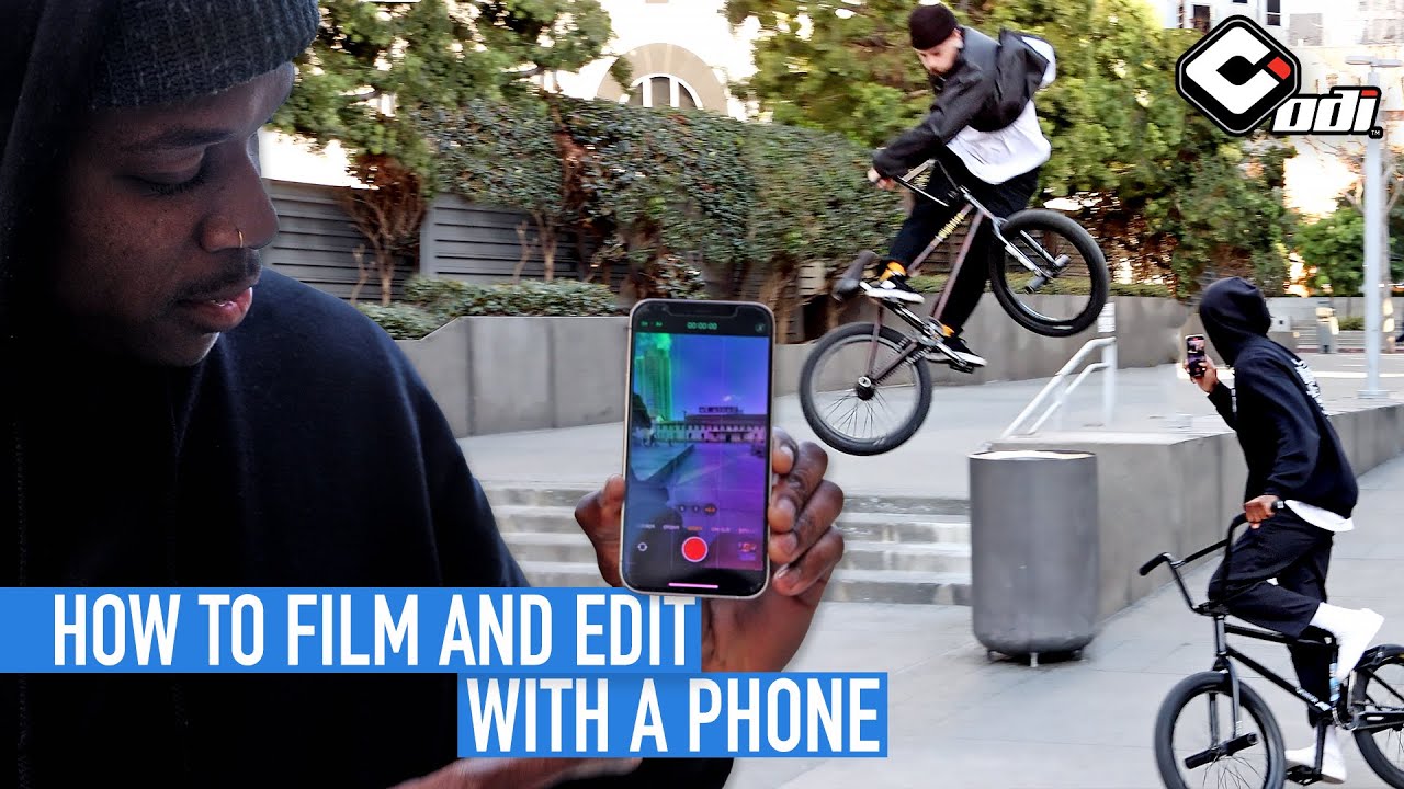 HOW-TO FILM BMX WITH A PHONE - DEMARCUS PAUL