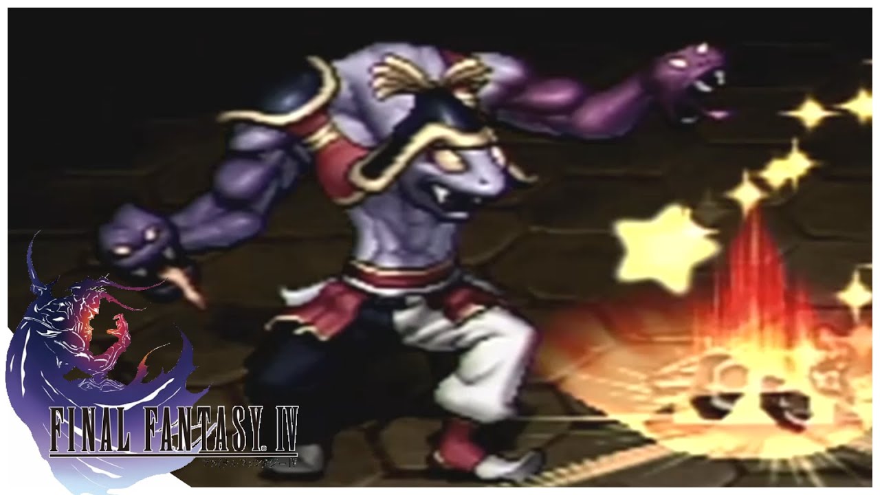 【FF4】洗脳されたヤンと近衛兵士長ベイガンと対決（デビルロードからバロン城潜入）【PSP FINAL FANTASY IV Complete ...