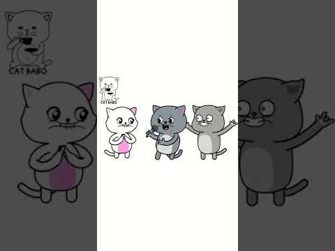 JoJo’s Anime Cat Babo part 2 (Animation Meme) #Shorts