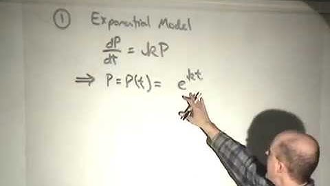 Basic Growth and Decay Models in Differential Equations (ODEs)