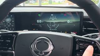 How To Use The Digital Dashboard On A Kgm Torres J100 K40 1.5 Petrol Auto 2Wd 5Drs