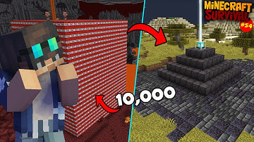 Netherite Beacon ? Exploding 10,000 TnT in Nether!😅