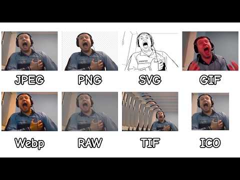 ALL Image Formats: Explained in 9 Minutes