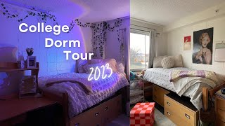 COLLEGE DORM TOUR 2023: Syracuse University (Sadler Hall Open & Split Double)