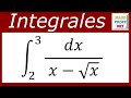 INTEGRAL DEFINIDA - Ejercicio 22