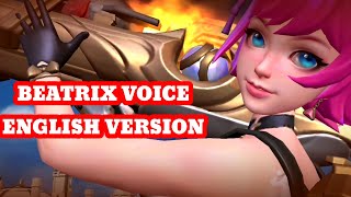 BEATRIX VOICE 2021 | MARKSMAN | ENGLISH VERSION