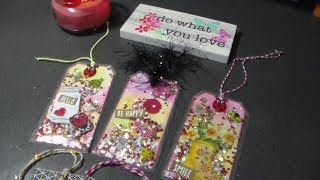 DIY Spring Shaker Tags
