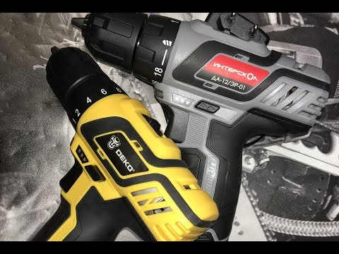 В ЧЁМ РАЗНИЦА.Шуруповерт ИнтерсколДА-12ЭР-01 и Шуруповерт с Aлиэкспресс DEKO
