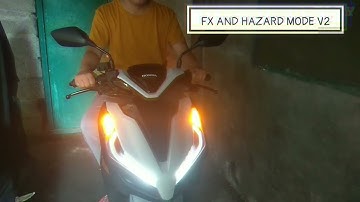 FX And Hazard Mode v2 Installed on Honda Click 125i